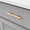 Heritage Designs Contemporary Bar Pull 3 Inch Center to Center Brushed Brass Finish, 10PK R077744BBX10B - alternate 3